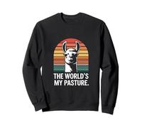 Los Mundos Mi Llama de Pasto Sudadera