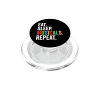 Los Musicales de Eat Sleep repiten un Divertido refrán teatral PopSockets PopGrip para MagSafe