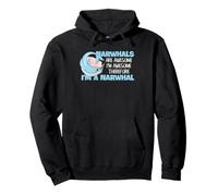 Los narvales Divertidos Amantes de los narvales Son un Humor increíble en el océano Sudadera con Capucha