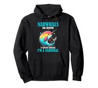 Los narvales Divertidos Amantes de los narvales Son un Humor increíble en el océano Sudadera con Capucha