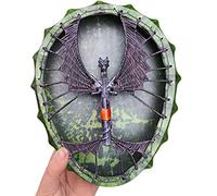 los nativos Americanos, Tambores chamánicos únicos con Totem del Dragón | Símbolo la música del espíritu del Tambor Siberiano, decoración única del Adorno doméstico