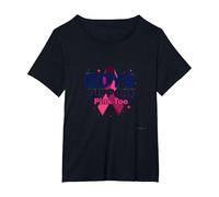 Los niños apoyan a los aliados de concienciación sobre el cáncer de Mama de Pink Too Camiseta, Mujer Tallas Grandes, Negro, 2XL Grande