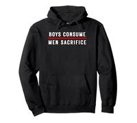 Los niños consumen sacrificios de Hombres Sudadera con Capucha