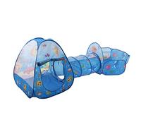 Los niños juegan la Tienda fijada 3 en 1 Actividades al Aire Interiores del hoyo de la Bola del túnel del Juego para los niños