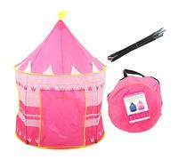 Los niños juegan Tienda Castillo Interior al Aire Princesa Príncipe Playhouse Tienda de Juguete para niños Regalos (Rosa)