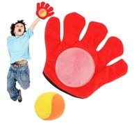 Los niños lanzan juguete de pelota,Juguetes deportivos padre-hijo Catch Racket Outdoor Set Beach Toss Catch Toy - Ball Sports Games Pelota que juega guantes pegajosos jugando