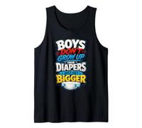 Los niños no Crecen Sus pañales, Solo se Hacen más Grandes Camiseta sin Mangas