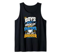 Los niños no Crecen Sus pañales, Solo se Hacen más Grandes Camiseta sin Mangas
