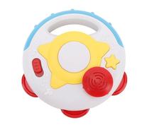 Los niños toman el sonajero de los juguetes para bebés del juguete para bebés del juguete del motor fino con efectos de sonido y luz para la educación temprana y el desarrollo