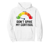Los Niveles Bajos de cortisol Meme No Spike Mi Cortisol Sudadera con Capucha