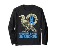 Los nórdicos luchan contra el cáncer de próstata: Warrior Spirit Unbroken Viking Manga Larga