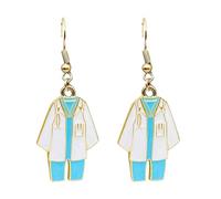 Los nuevos pendientes de moda están en el mercado. Están hechos de materiales. Son ligeros y no cansan. Pueden combinarse con cualquier atuendo para mostrar tus aretes únicos de rosa, 3.5cm, Metal