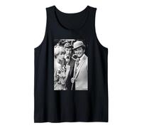 Los nuevos Vengadores Joanna Lumley Patrick Macnee Gareth Hunt Camiseta sin Mangas