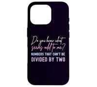 Los números impares NO se Pueden Dividir por Dos, Divertido Profesor de matemáticas Carcasa para iPhone 16 Pro