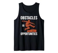 Los obstáculos Son oportunidades Parkour Free Running Gimnasia Camiseta sin Mangas
