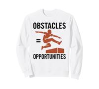 Los obstáculos Son oportunidades Parkour Free Running Gimnasia Sudadera