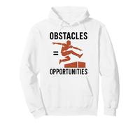 Los obstáculos Son oportunidades Parkour Free Running Gimnasia Sudadera con Capucha