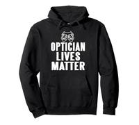 Los ópticos Mantienen el Mundo enfocado Humor Visual Sudadera con Capucha