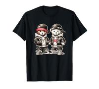 Los Osos de Peluche Hip-Hop se Visten con Actitud Camiseta