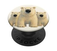 Los Osos Polares PopSockets PopGrip Adhesivo