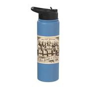 Los Padres Fundadores Béisbol Holiday All-Stars 1776 American Stainless Steel Insulated Water Bottle