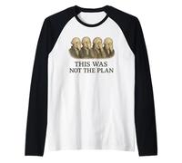Los padres fundadores Facepalm cuando la democracia golpea el abanico Camiseta Manga Raglan