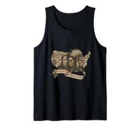 Los Padres Fundadores Originales Jefes Nativos Americanos Vintage Camiseta sin Mangas