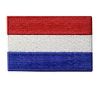 Los Países Bajos Bandera Bordada Holland Emblema Nacional Neerlandés De Hierro En Coser El Parche