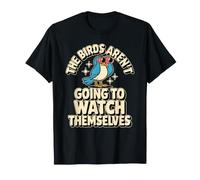 Los pájaros se Ven a sí mismos, Divertido Regalo para observadores de Aves y la Naturaleza Camiseta