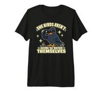 Los pájaros se Ven a sí mismos, Divertido Regalo para observadores de Aves y la Naturaleza Camiseta Premium