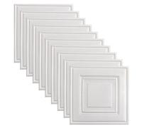 Los Paneles Suaves De La Espuma Etiqueta Engomada Pared Ladrillo Piedra Teja, Suave Del PE(White)
