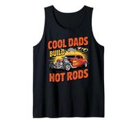 Los papás geniales construyen Hot Rods | Hot Rod Car Lover | Muscle Car Camiseta sin Mangas
