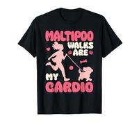Los Paseos por Maltipoo Son mis mamás de Perros cardiovasculares Maltipoo Camiseta