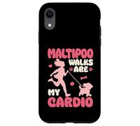 Los Paseos por Maltipoo Son mis mamás de Perros cardiovasculares Maltipoo Carcasa para iPhone XR