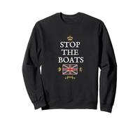 LOS PATRIOTAS BRITAINS BRITANOS APOYADOS del Orgullo BRITÁNICO DETENEN LOS Barcos Reino Sudadera