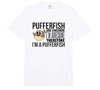 Los Peces Globo Son increíbles, Soy Impresionante, Soy un pez Globo Divertido Comfort Colors Adult Heavyweight T-Shirt