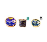 los peperetes conservas Berberechos Ajillo, Chipirones Tinta 460g y Sardinillas Aceite Oliva pack 3 latas 3 piezas