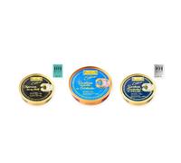 los peperetes conservas Chipirones Tinta 120g, Sardinillas Escabeche y Sardinillas Aceite Oliva pack 3 latas 3 piezas