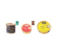 los peperetes conservas Chipirones Tinta 460g, Pulpo Pimentón y Sardinillas Gallega pack 3 latas 3 piezas