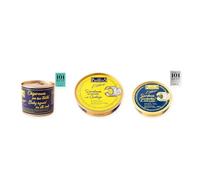 los peperetes conservas Chipirones Tinta 460g, Sardinillas Gallega y Sardinillas Aceite Oliva pack 3 latas 3 piezas