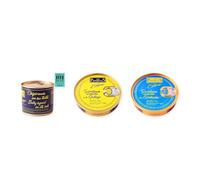 los peperetes conservas Chipirones Tinta 460g, Sardinillas Gallega y Sardinillas Escabeche pack 3 latas 3 piezas