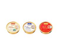 los peperetes conservas Mejillones Escabeche 10-12, Navajas Natural y Bonito Aceite Oliva pack 3 latas 3 piezas