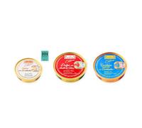 los peperetes conservas Ostras Escabeche, Pulpo Aceite Oliva y Sardinillas Escabeche pack 3 latas 3 piezas