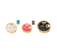 los peperetes conservas Ostras Escabeche, Pulpo Pimentón y Ventresca Bonito Mantequilla pack 3 latas 3 piezas