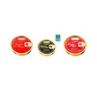 los peperetes conservas Percebes Rías Gallegas, Chipirones Tinta 120g y Pulpo Ajillo pack 3 latas