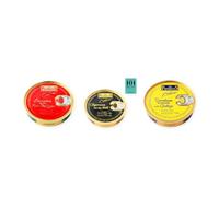 los peperetes conservas Percebes Rías Gallegas, Chipirones Tinta 120g y Sardinillas Gallega pack 3 latas