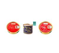 los peperetes conservas Percebes Rías Gallegas, Chipirones Tinta 460g y Pulpo Ajillo pack 3 latas