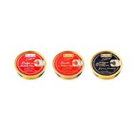 los peperetes conservas Pulpo Aceite Oliva, Bonito Aceite Oliva y Ventresca Bonito Mantequilla pack 3 latas 3 piezas