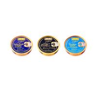 los peperetes conservas Sardinillas Picantes, Ventresca Bonito Mantequilla y Sardinillas Escabeche pack 3 latas 3 piezas
