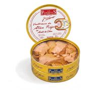 LOS PEPERETES Lata Ventresca de Atún Rojo en Aceite de Oliva | Atún Rojo Salvaje de Almadraba | Conserva Gourmet Artesanal | Láminas Seleccionadas y Envasadas a Mano 120 g